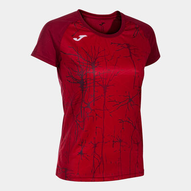 Shirt short sleeve woman Elite IX red