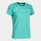 Maglia a manica corta donna Smash turchese
