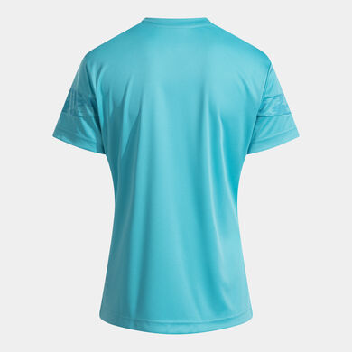 Camiseta manga corta mujer Championship VIII turquesa fl&uacute;or