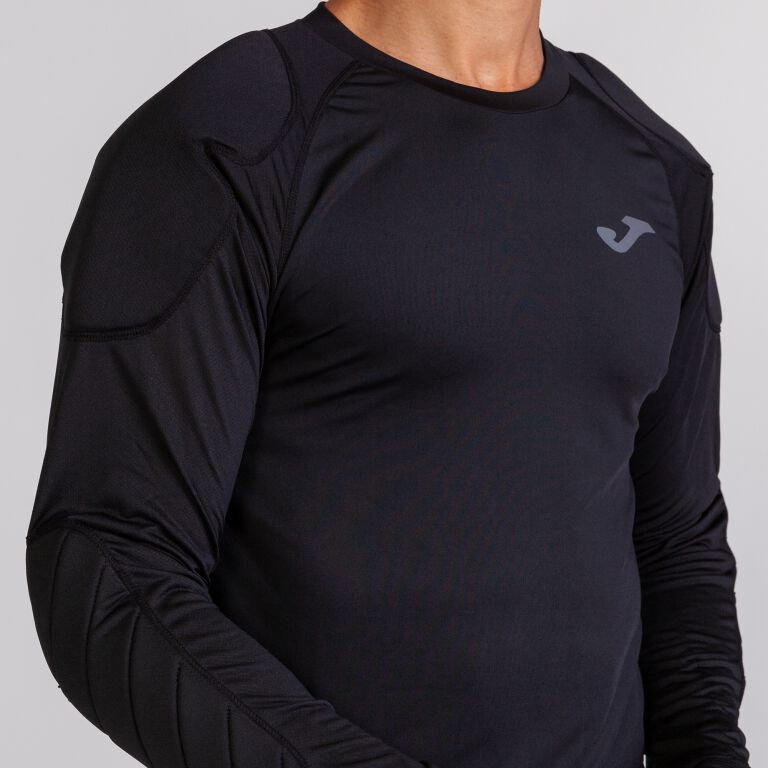 Camiseta manga larga hombre Protec negro