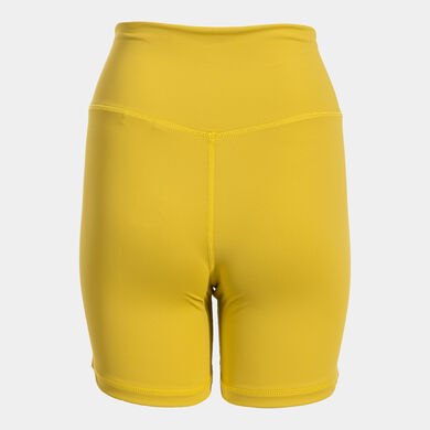 Leggings kurz frau Indoor gym gelb