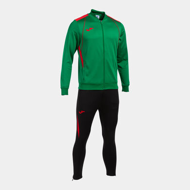 Tracksuit man Championship VII green red