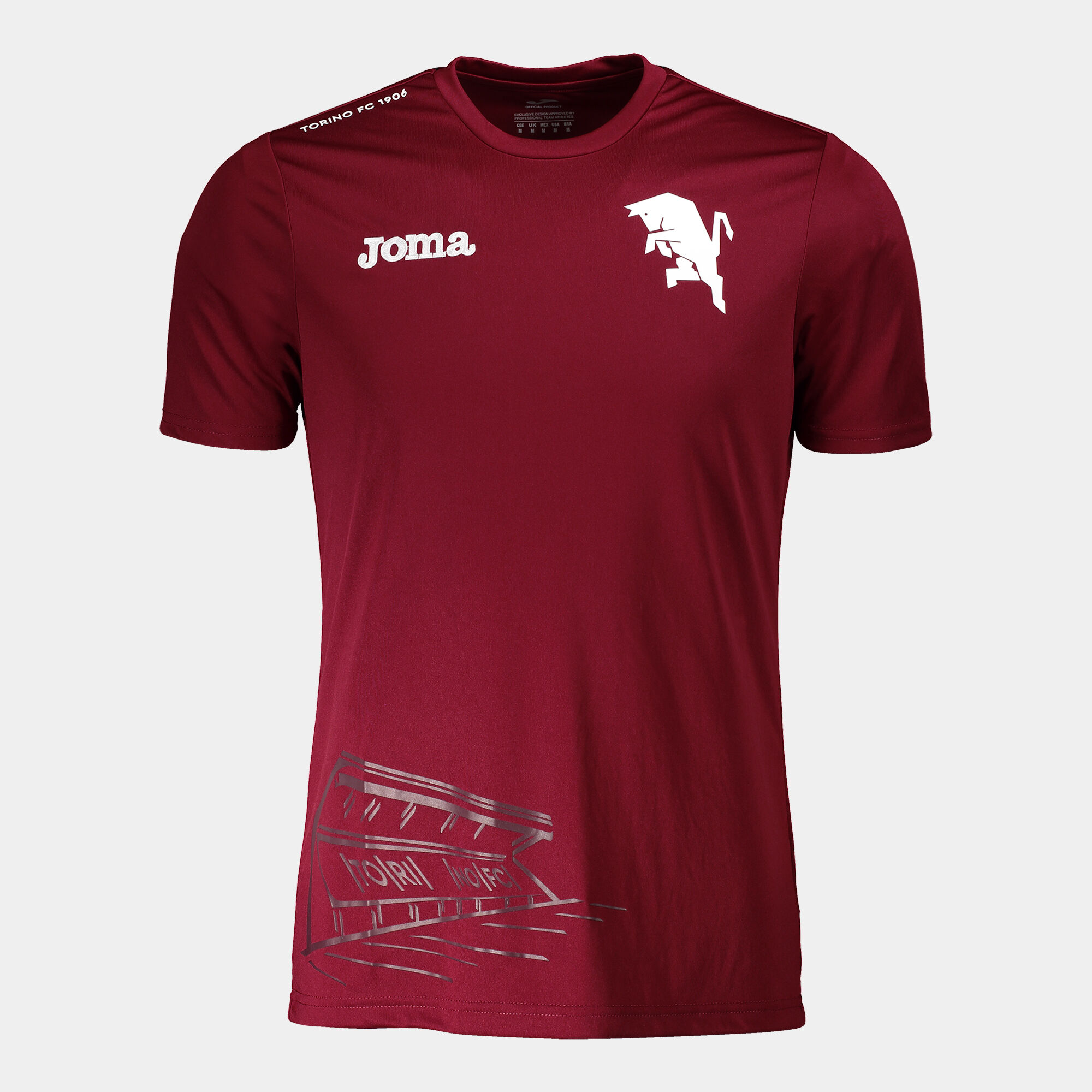 JOMA Camisa Torino 22/23 サッカーシャツ ゲームシャツ Shirt short sleeve training Torino 22/23 | JOMA®