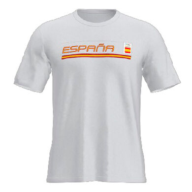 Shirt short sleeve leisure Spanish Olympic Committee woman