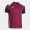 Shirt short sleeve man Danubio dark red dark navy
