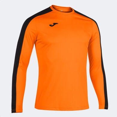 Camiseta manga larga hombre Academy III naranja negro