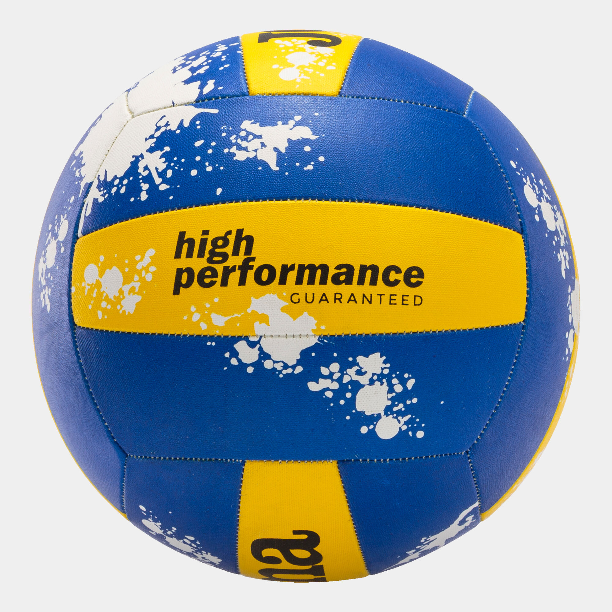 Volleyball ball High Performance royal blue yellow