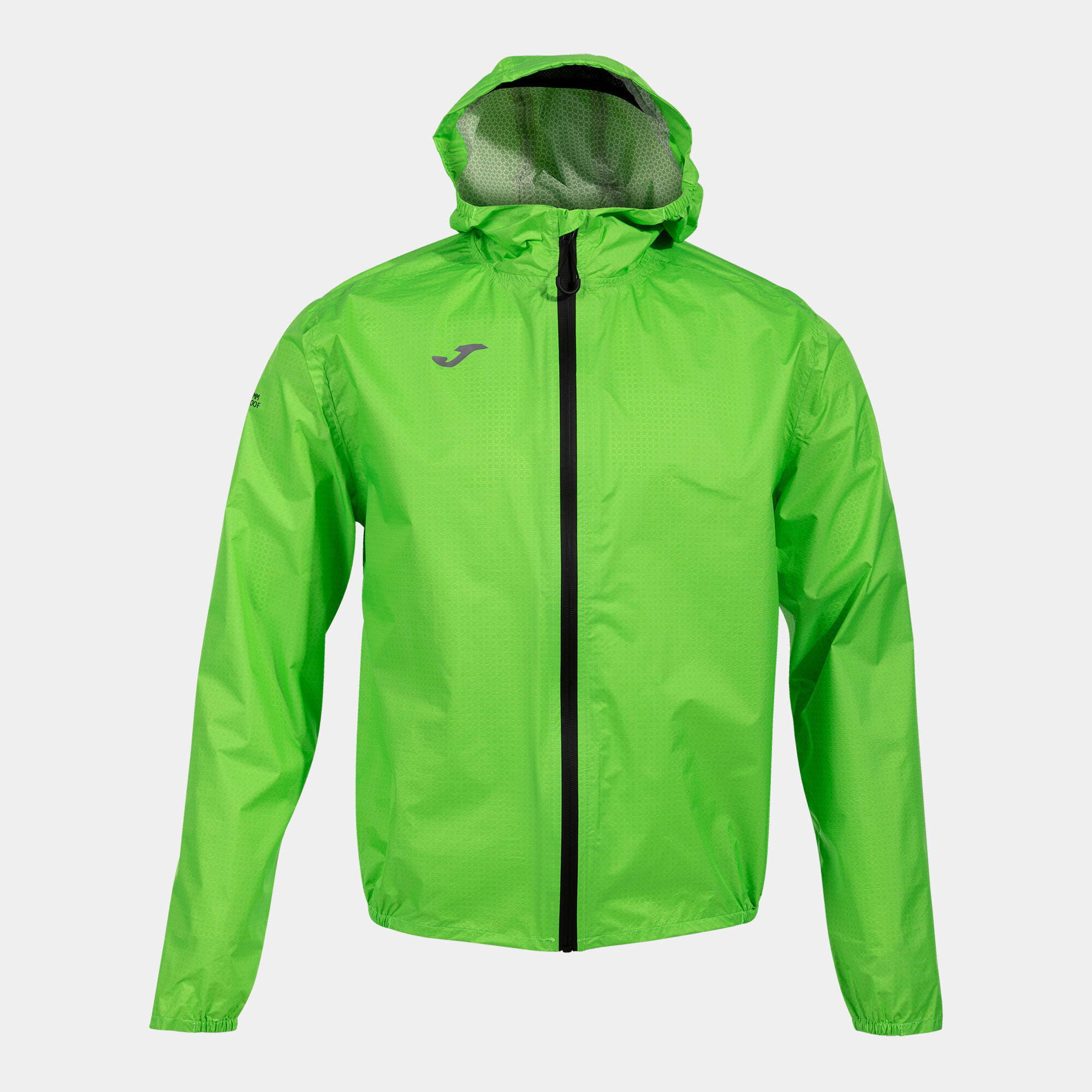Rainjacket man R Night Iconic fluorescent green
