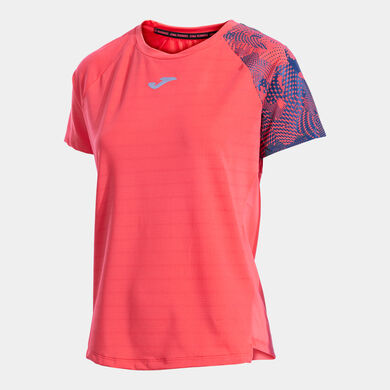 Tricou cu mânecă scurtă damă R-City coral