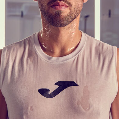 Débardeur sans manches homme Challenge blanc