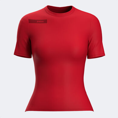 Camiseta manga corta mujer Challenge rojo