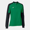 Sudadera mujer Eco Championship verde negro