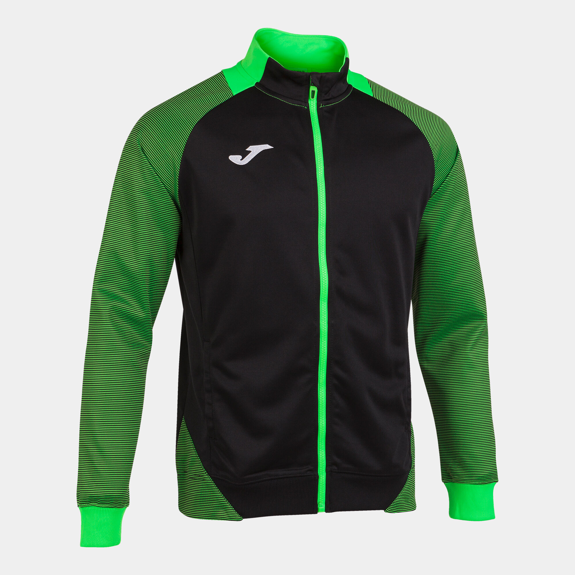 Jachetă bărbaȚi Essential II negru verde fosforescent