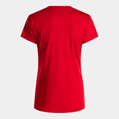 Kurzarmshirt frau Record III rot