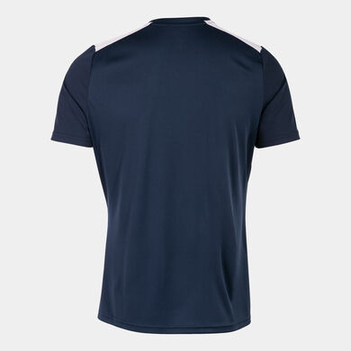 T-shirt maniche corte uomo Championship VII blu navy bianco