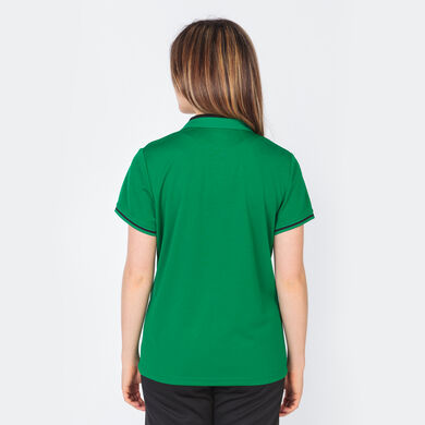 Polo manga corta mujer Championship VI verde negro