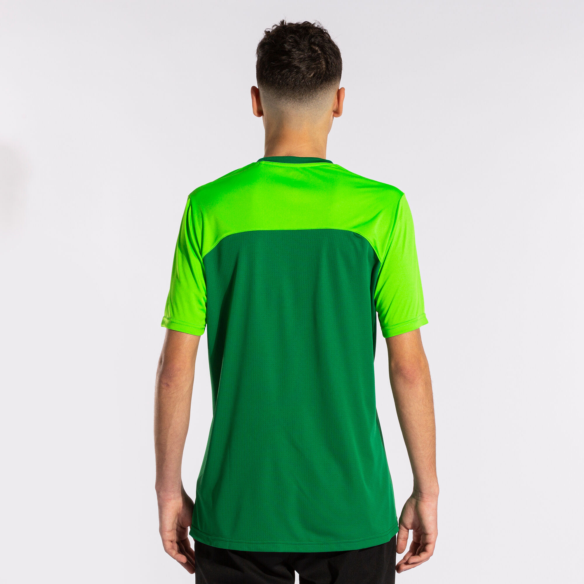 Koszulka z krótkim rękawem mężczyźni Winner II fluorescencyjny zielony