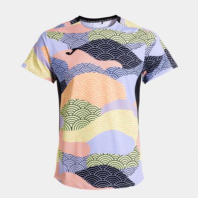 Camiseta manga corta hombre Challenge negro