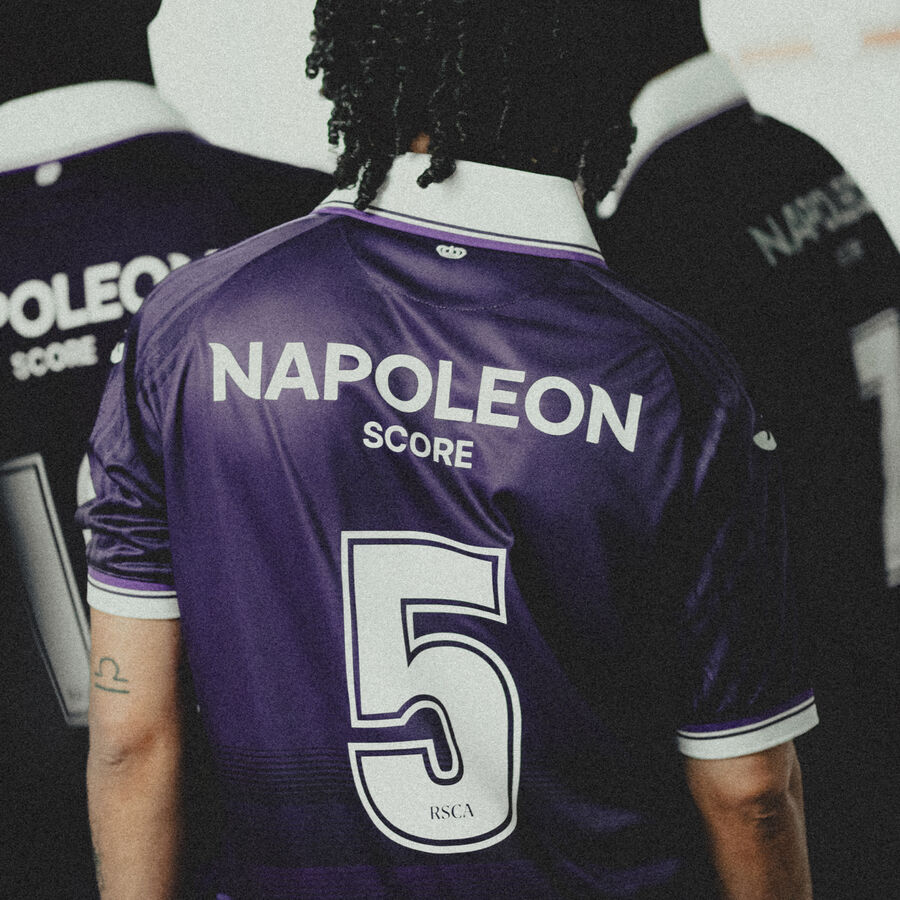 CAMISETA MANGA CORTA COMP. OFI. ANDERLECHT