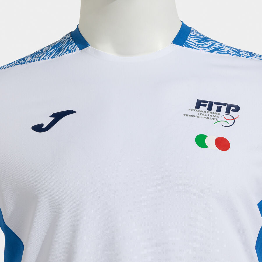 CAMISETA MANGA CORTA COMP. OFI. FED. ITALIA TENIS Y PADEL