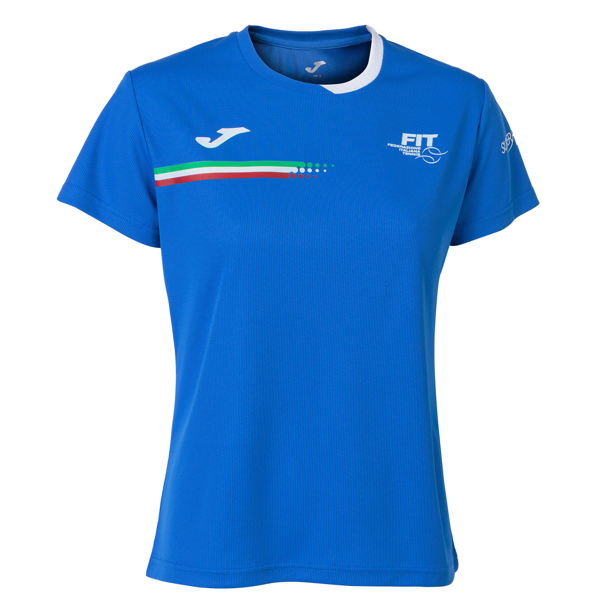 T-shirt manga curta Federação Italiana De Tenis mulher