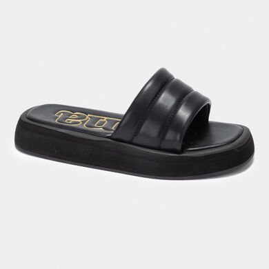 Chanclas casual S.Duna Lady 25 mujer negro