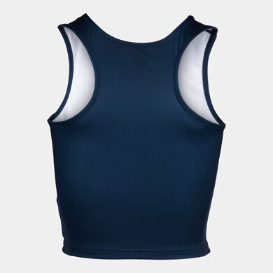 Tank-top woman Olimpia navy blue fluorescent yellow