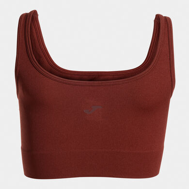 Sutien sportiv damă Core bordo