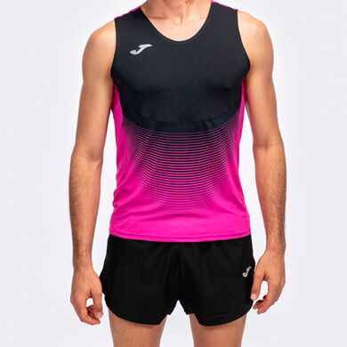 DÉBARDEUR SANS MANCHES HOMME ELITE VI ROSE NOIR