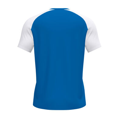 Tricou cu m&acirc;necă scurtă bărbaȚi Academy IV albastru regal alb