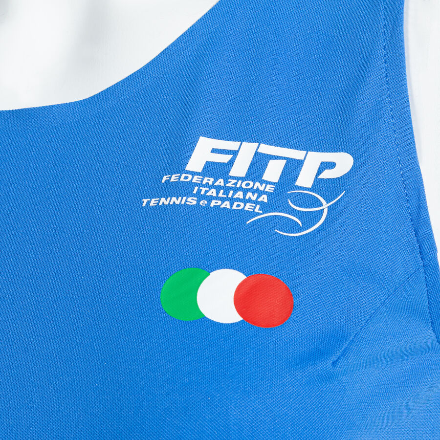 CAMISETA SIN MANGAS MUJER COMP. OFI. FED. ITALIA TENIS Y PADEL