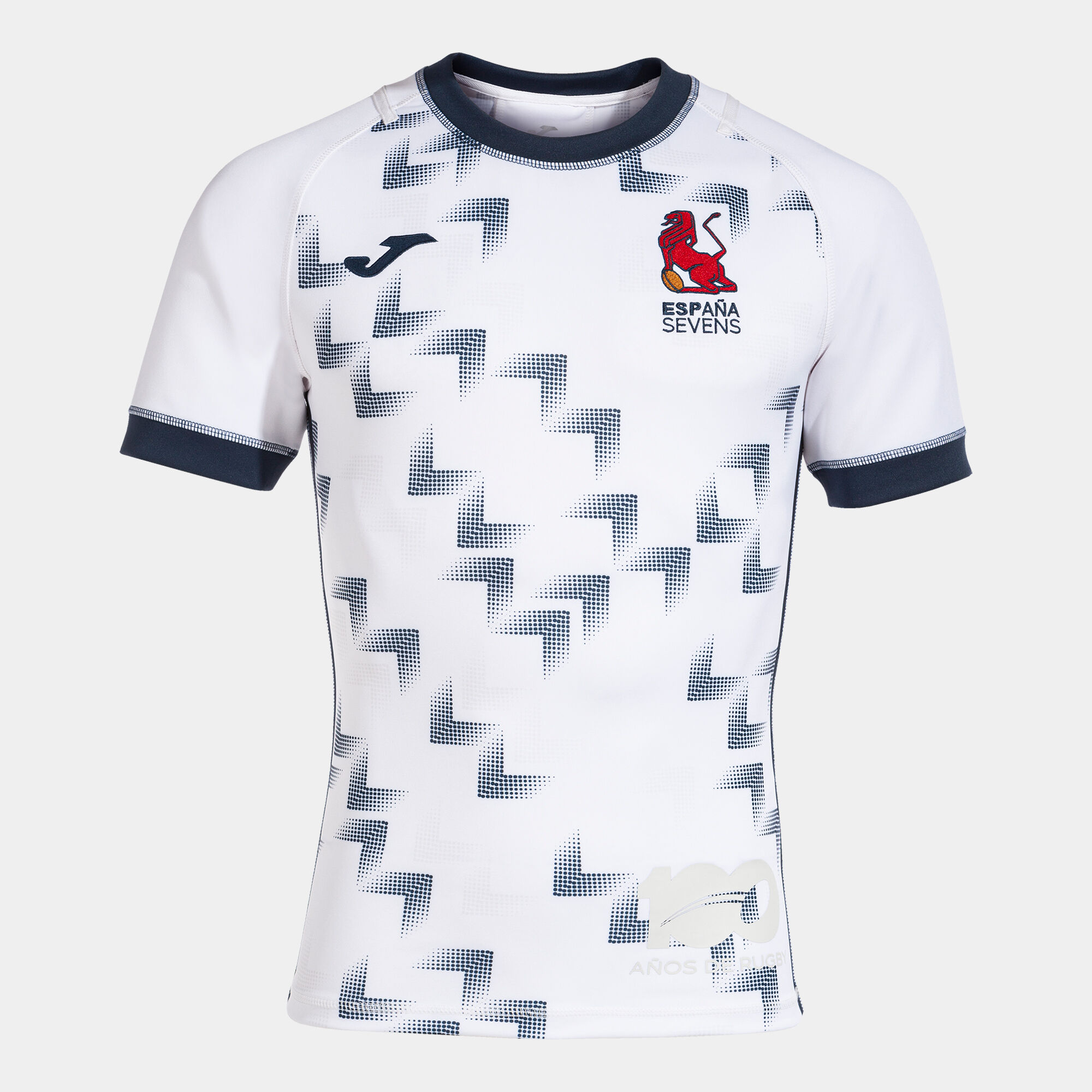 Koszulka z krótkim rękawem strój drugiego wyboru Hiszpańska Federacja Rugby