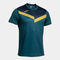 Camiseta manga corta hombre Court verde oro
