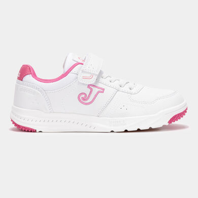 Zapatillas casual W.Harvard Jr 25 junior blanco rosa