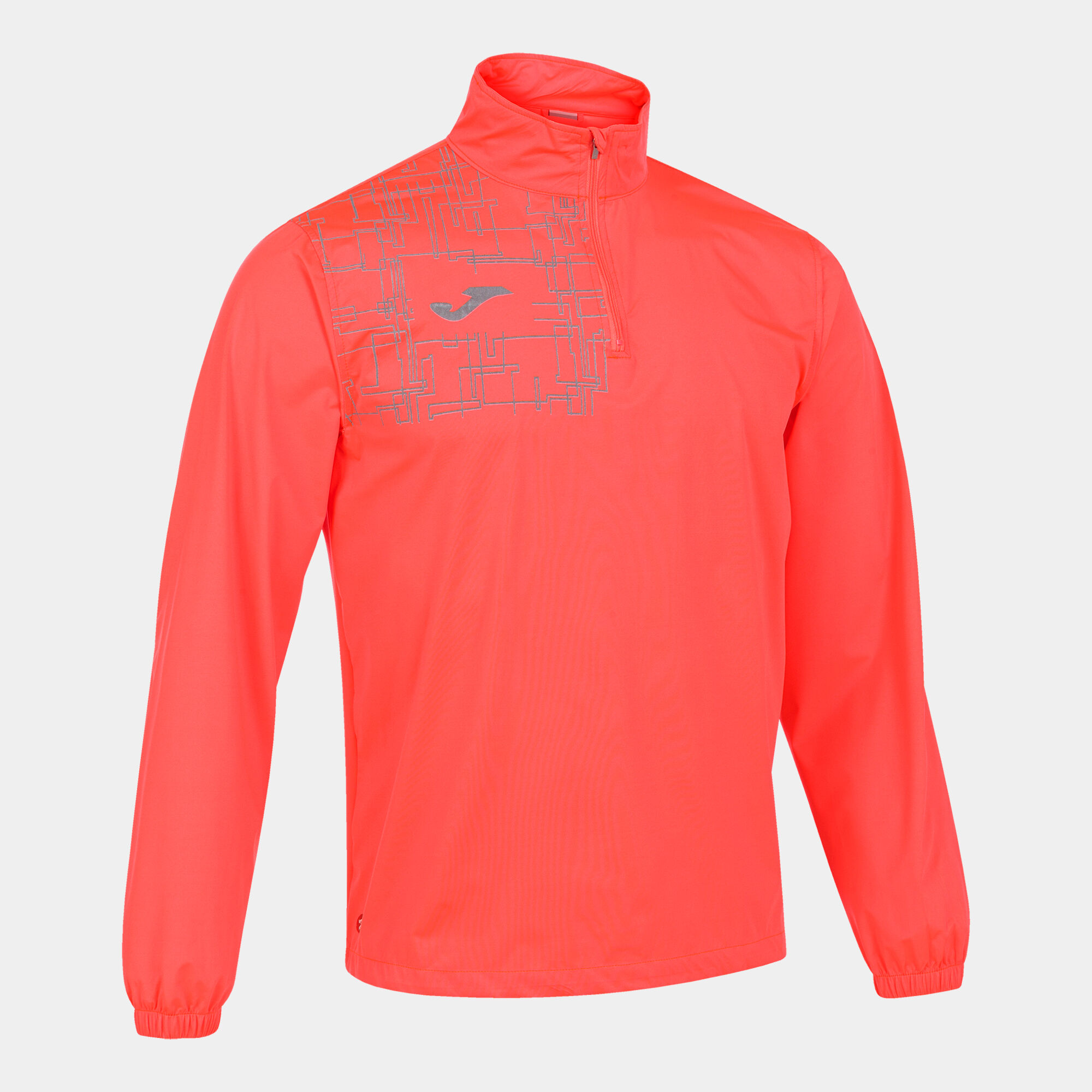 Sweatshirt mann Elite VIII neon-korallenrot