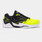 Zapatillas Set 25 pista dura hombre amarillo negro