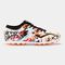 Ghete fotbal Evolution 23 gazon artificial AG alb negru portocaliu