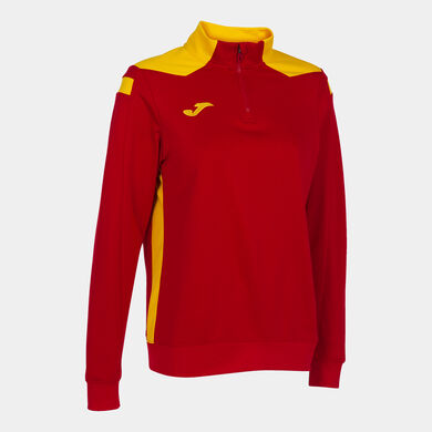 Felpe donna Championship VI rosso giallo