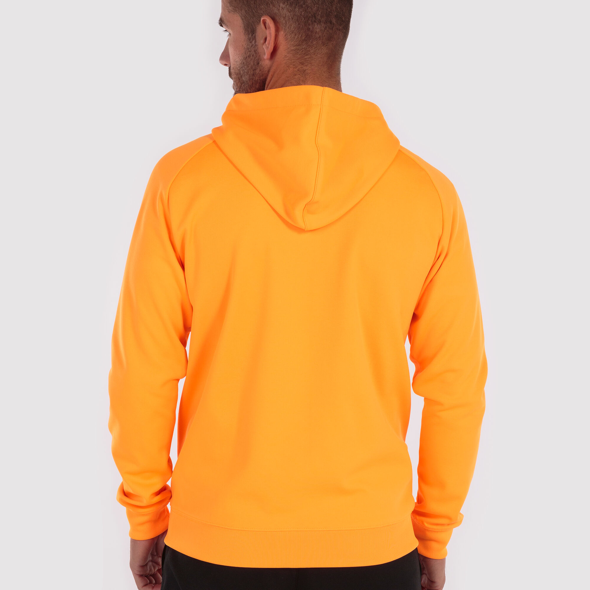 Jacke mit kapuze mann Menfis neon-orange