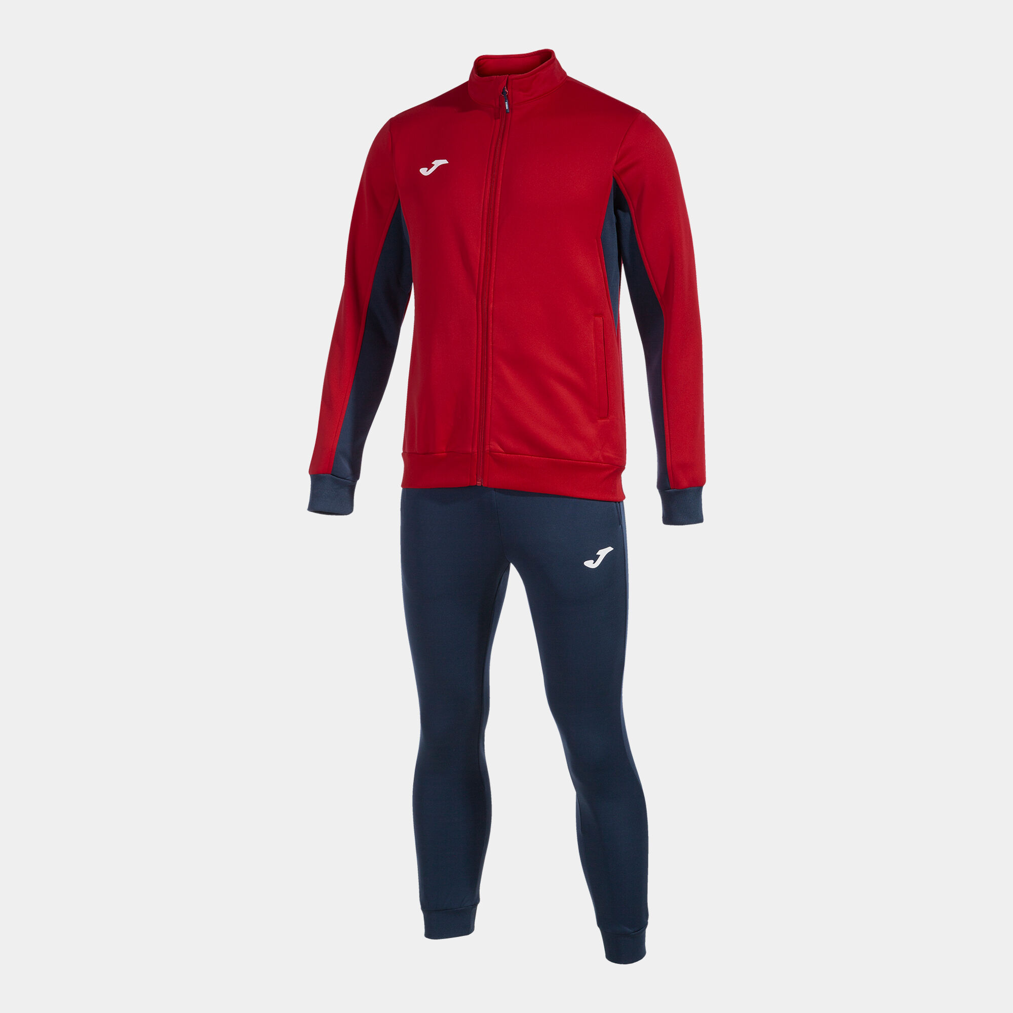 Tracksuit man Derby red navy blue