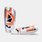 Protège-tibias J-Pro argent corail fluo