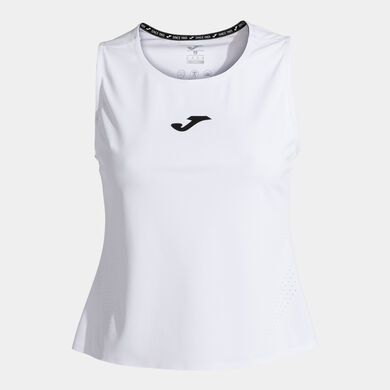 Sleeveless t-shirt woman Challenge white