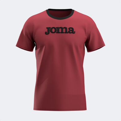 Maillot manches courtes homme Urban Street lie de vin