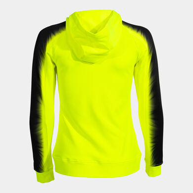 Chaqueta con capucha mujer Elite XI amarillo flúor negro
