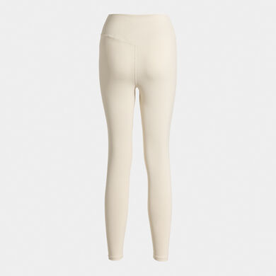 Mallas largas mujer Indoor gym beige