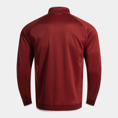 Sudadera hombre Combi Premium burdeos blanco