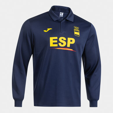 Polo manga larga paseo Comit&eacute; Ol&iacute;mpico Espa&ntilde;ol