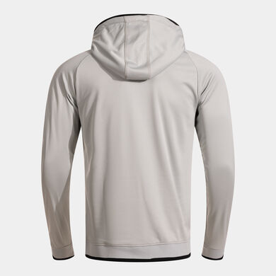 Hooded sweater man Combi Premium medium gray