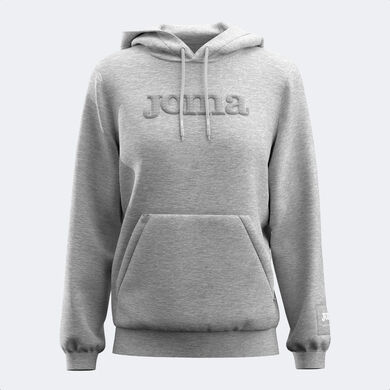 Sweat à capuche femme Urban Street gris melange