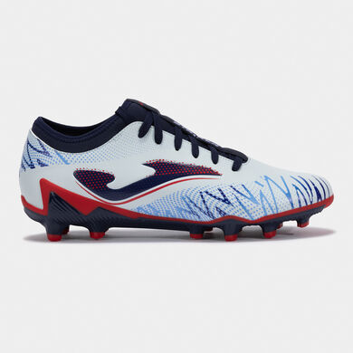 Botas fútbol Striker 25 terreno firme FG azul marino